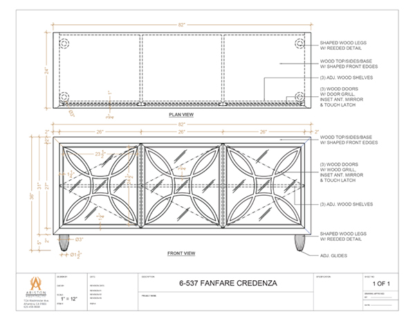 Download Fanfare CAD Drawing Image