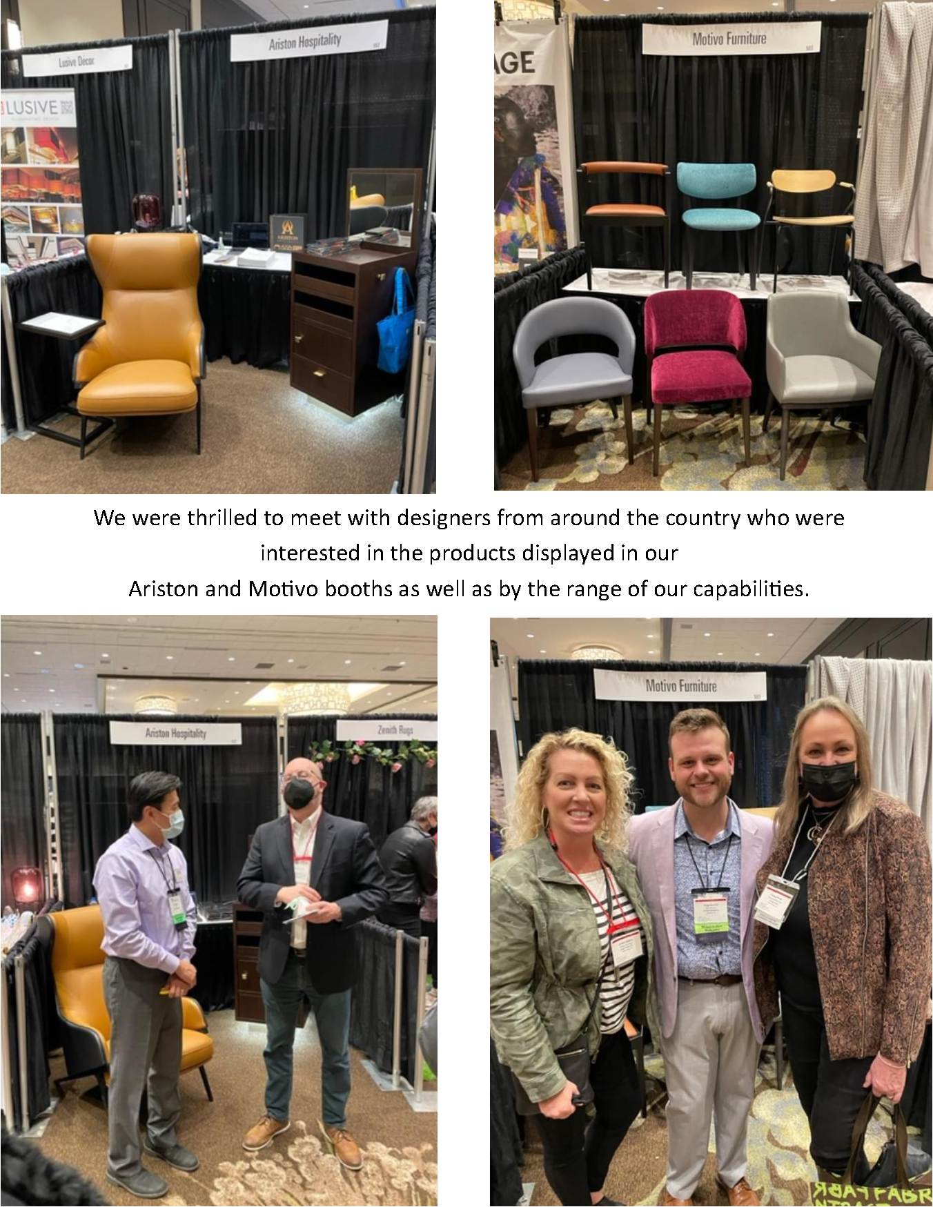 Ariston and Motivo Display Booths
